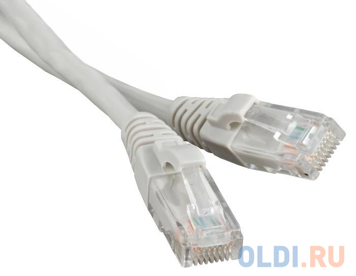 

Патч-корд RJ45 - RJ45, 2 пары, UTP, категория 5е, 1.5 м, серый, TWT TWT2-45-45-1.5-GY