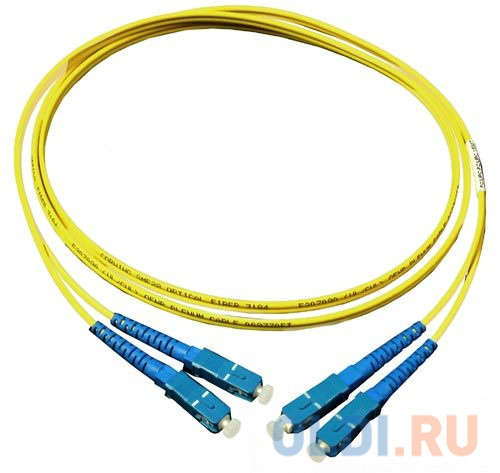 

Патч-корд оптический TopLan, дуплексный, SC/UPC-SC/UPC, SM, 1.0 м DPC-TOP-652-SC/U-SC/U-1.0