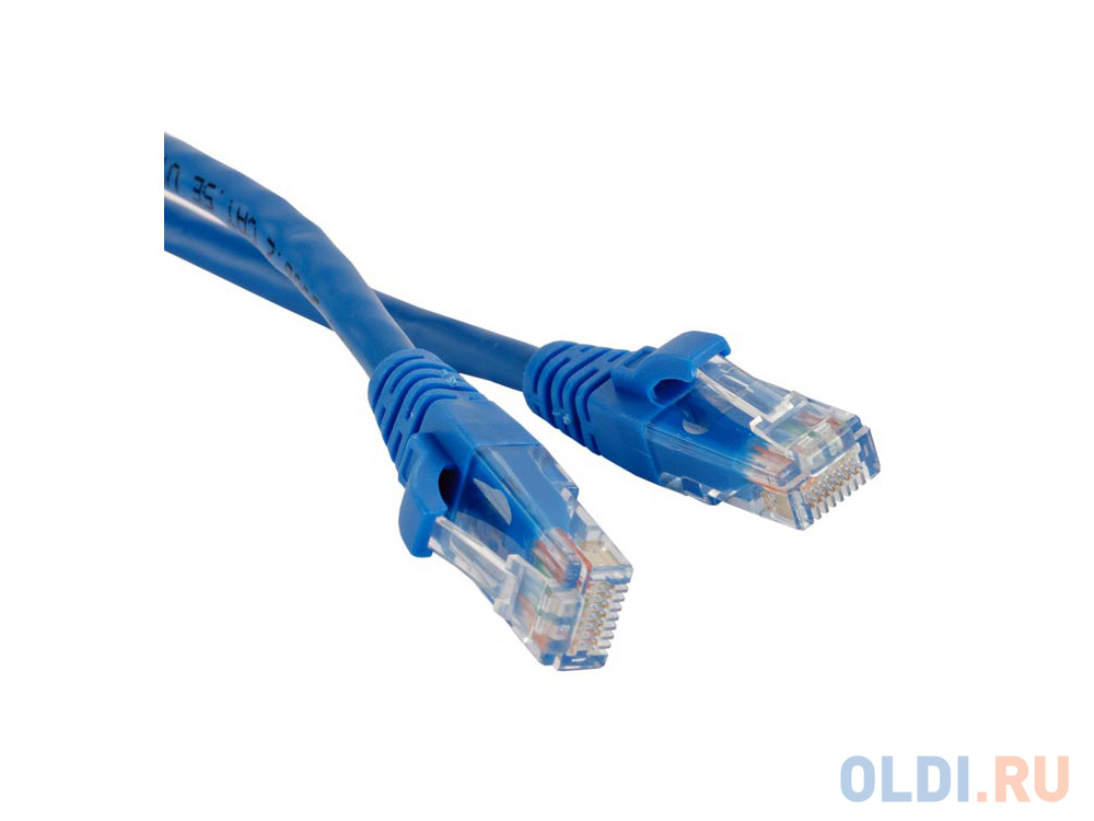 Патч-корд UTP 5E категории 0.3м Hyperline PC-LPM-UTP-RJ45-RJ45-C5e-0.3M-LSZH-BL синий патч корд utp 5е категории 1 5м hyperline pc lpm utp rj45 rj45 c5e 1 5m lszh bl синий