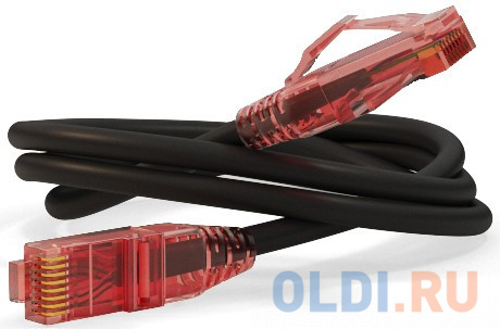 

Патч-корд UTP 5E категории 0.3м Hyperline PC-LPM-UTP-RJ45-RJ45-C5e-0.3M-LSZH-BK черный