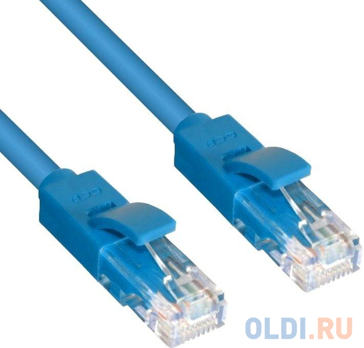 Greenconnect Патч-корд прямой 15.0m, UTP кат.5e, синий, позолоченные контакты, 24 AWG, литой, GCR-LNC01-15.0m, ethernet high speed 1 Гбит/с, RJ45, T56 gcr патч корд прямой 14 0m utp кат 5e серый позолоченные контакты 24 awg литой ethernet high speed 1 гбит с rj45 t568b gcr 51517
