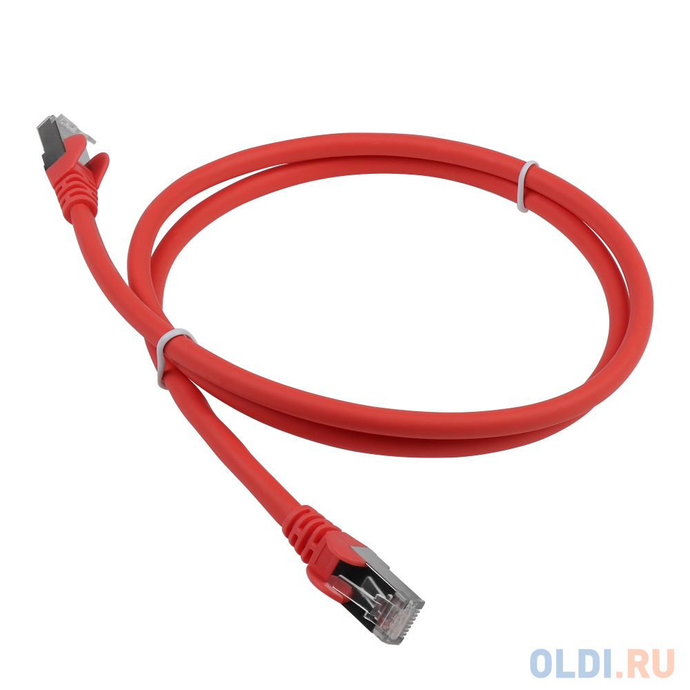 

Патч-корд Lanmaster LAN-PC45/S6A-5.0-RD вилка RJ-45-вилка RJ-45 кат.6А 5м красный LSZH