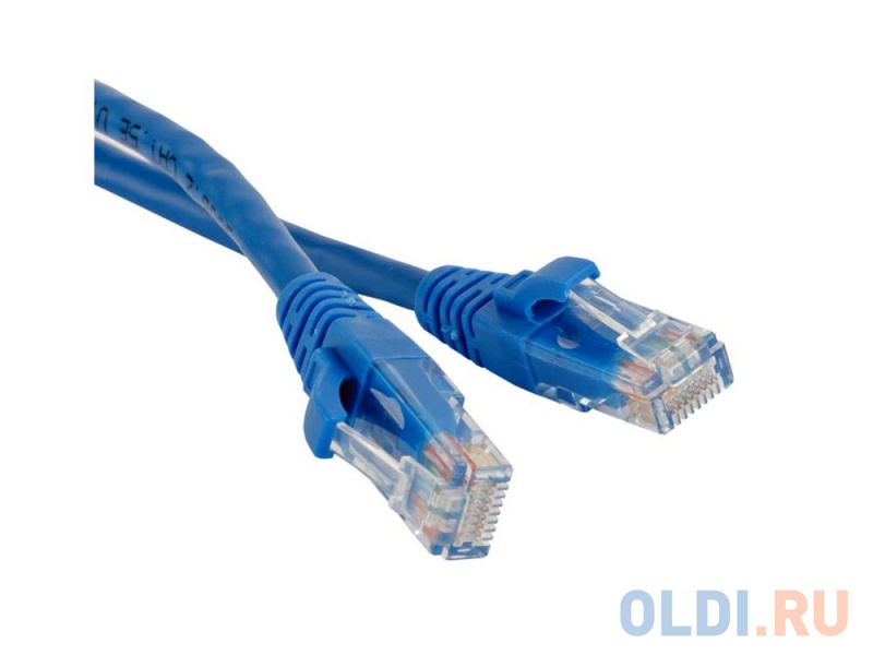 

Патч-корд UTP 5E категории 2м Hyperline PC-LPM-UTP-RJ45-RJ45-C5e-2M-BL синий