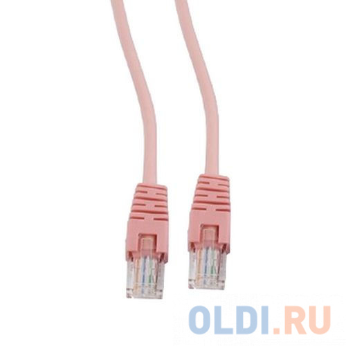 Патч-корд UTP Cablexpert PP12-2M/RO  кат.5e, 2м, литой, многожильный (розовый)