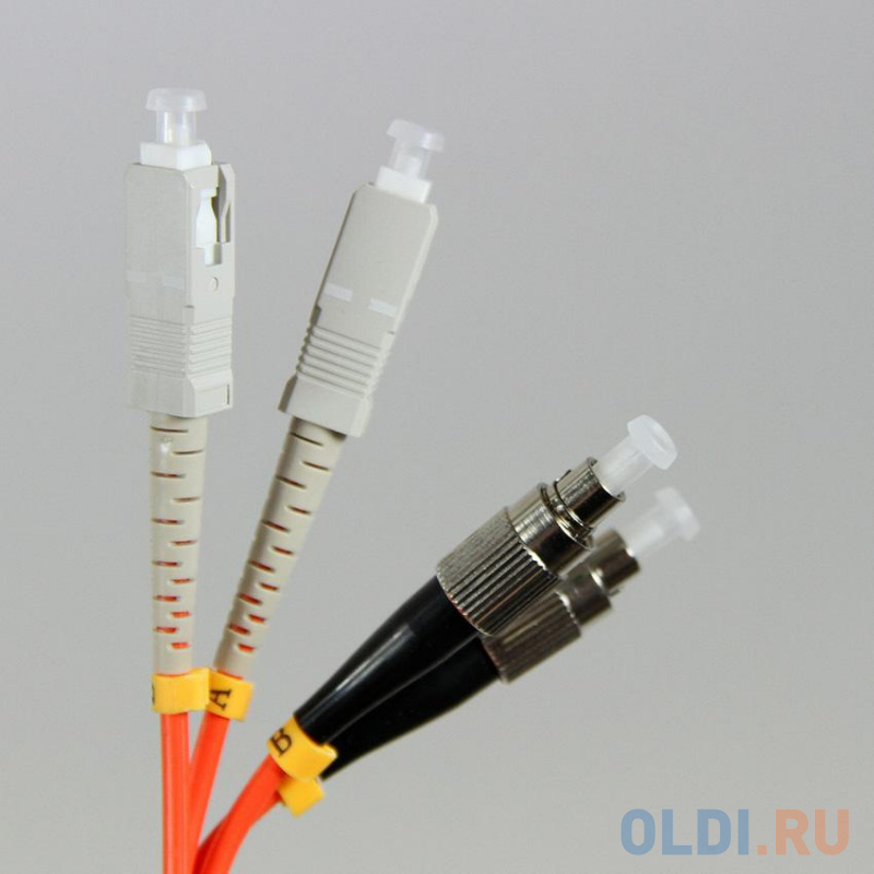 

Оптический шнур FC-SC,UPC, MM (многомодовый), Duplex, VCOM <VDU102-5M