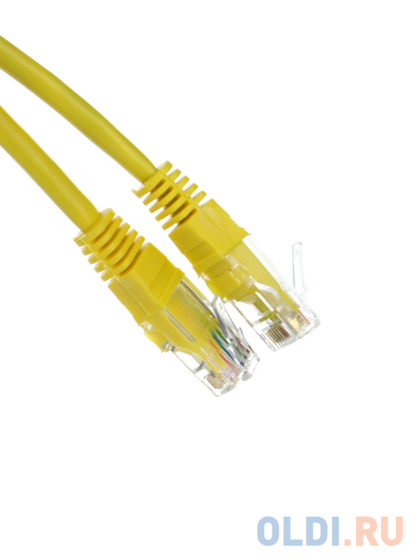 Патчкорд литой "Telecom" UTP кат.5е 3,0м желтый фото