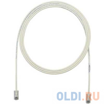 

Патч-корд Panduit UTP28CH0.5M вилка RJ-45-вилка RJ-45 кат.5е 0.5м белый LSZH