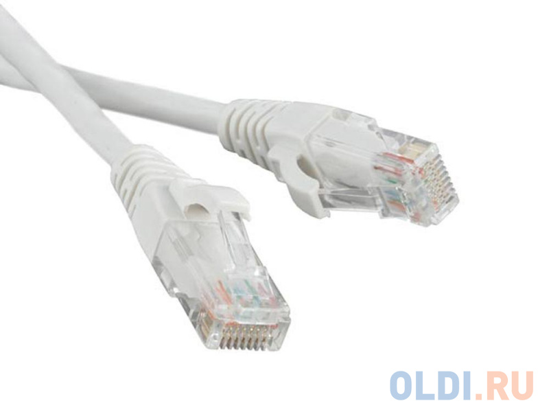 

Патч-корд UTP 5E категории 3м Hyperline PC-LPM-UTP-RJ45-RJ45-C5e-3M-LSZH-WH белый