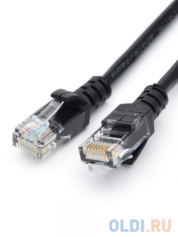 

Патч-корд UTP, 2 m, литой, RJ45, Cat.5e, черный