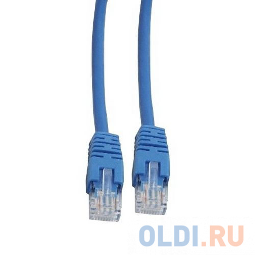 Cablexpert Патч-корд UTP PP12-5M/B кат.5е, 5м, литой, многожильный (синий)