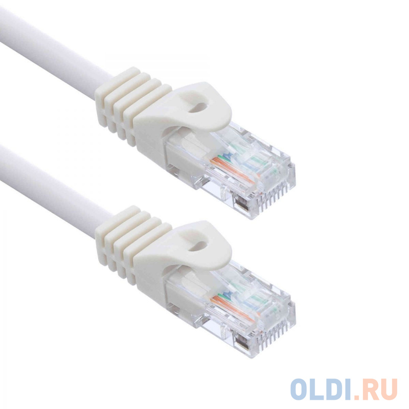 Патч-корд ACD-LPU5C-10W [ACD-LPU5C-10W] Cat5e UTP 24AWG 4Pair, 7/0.18мм CU Белый, 1.0м, (741746) Вид№2