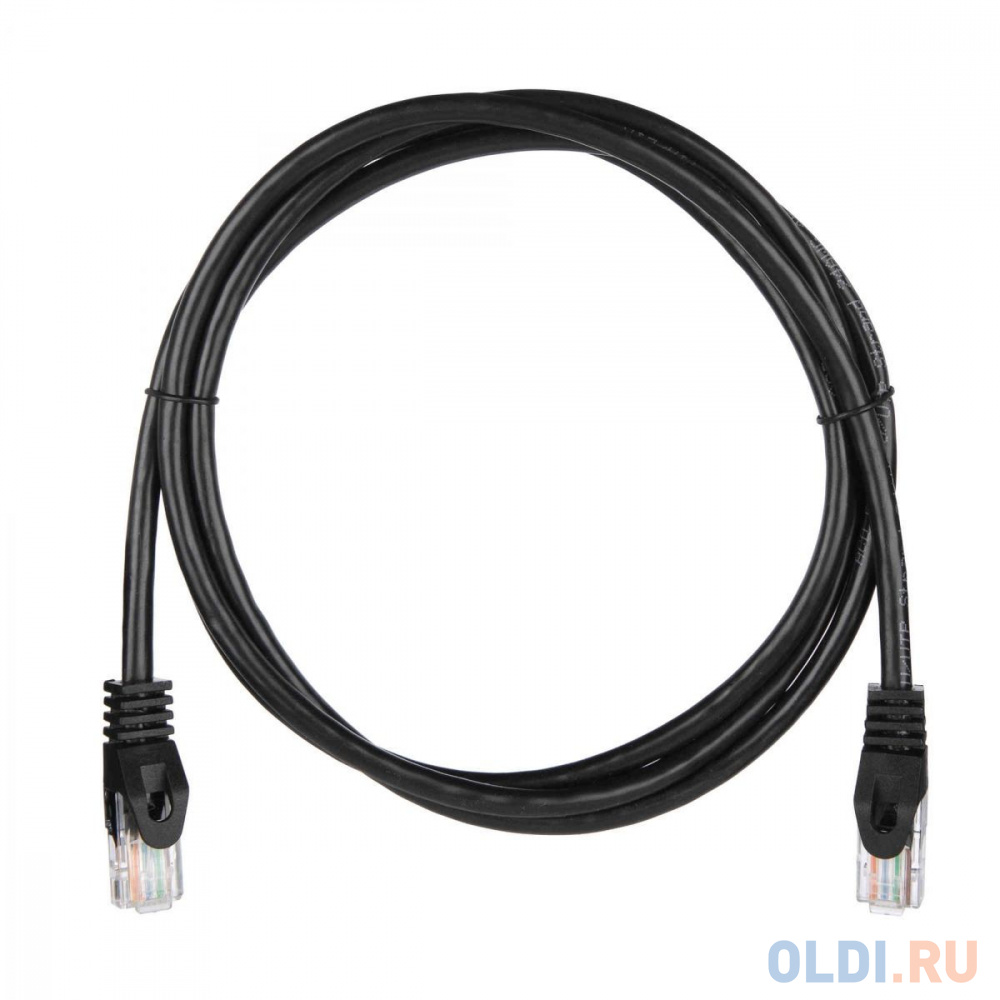 Патч-корд ACD-LPU5C-15B [ACD-LPU5C-15B] Cat5e UTP 24AWG 4Pair, 7/0.18мм CU Черный, 1.5м, (741753)