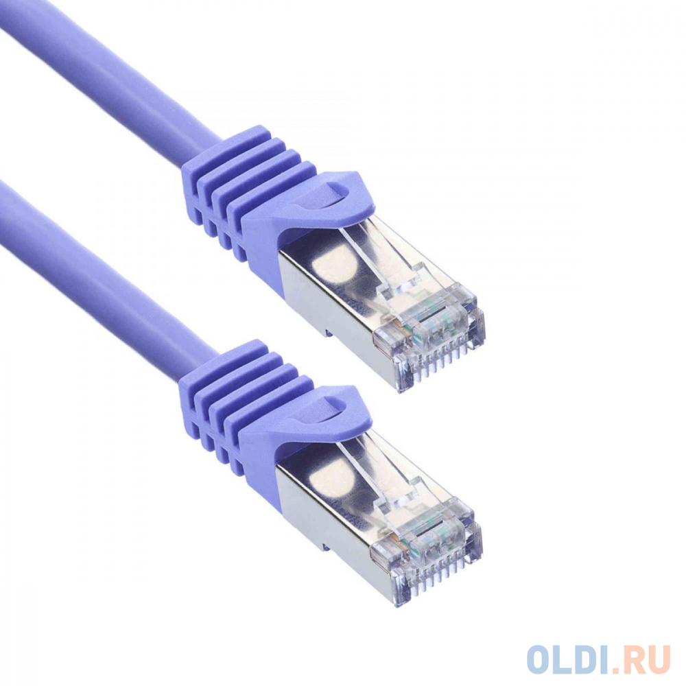 Патч-корд ACD-LPS6A-10P [ACD-LPS6A-10P] Cat6a SSTP, 27AWG,CU Фиолетовй, 1.0м, (741876) Вид№2