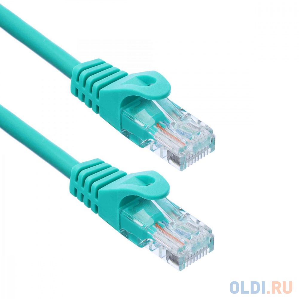 Патч-корд ACD-LPU5E-10G [ACD-LPU5E-10G] Cat5e UTP 24AWG 4Pair, 7/0.18мм CCA Зеленый,1.0м, (741418) Вид№2