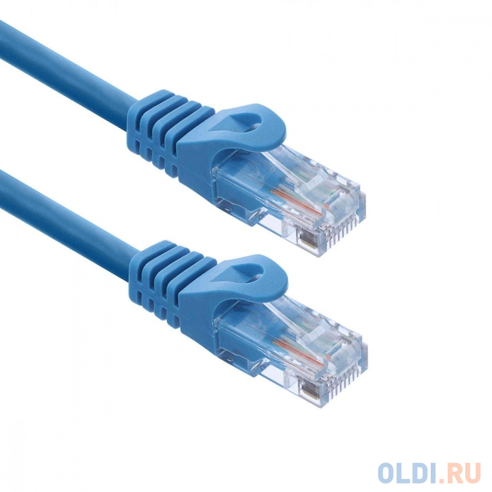 Патч-корд ACD-LPU5E-15L [ACD-LPU5E-15L] Cat5e UTP 24AWG 4Pair, 7/0.18мм CCA Синий,1.5м, (741494) Вид№2