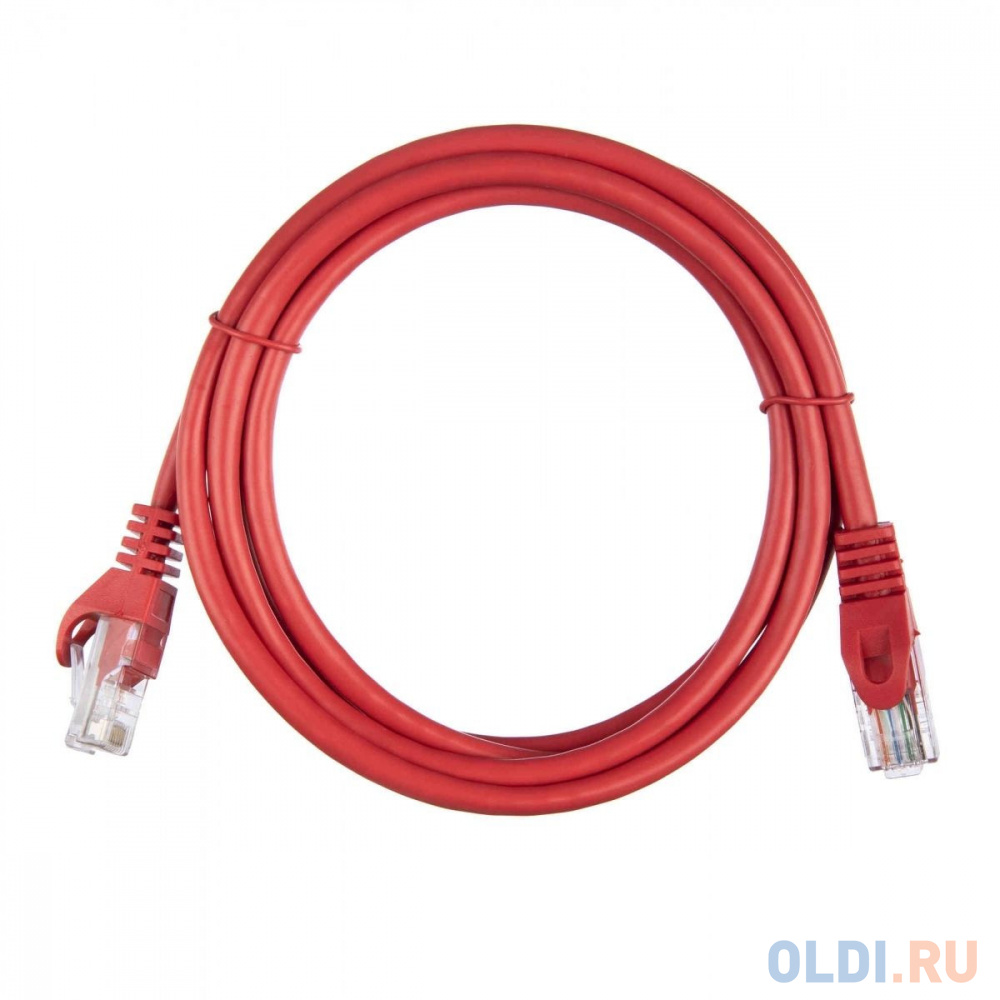 Патч-корд ACD-LPU5E-15R [ACD-LPU5E-15R] Cat5e UTP 24AWG 4Pair, 7/0.18мм CCA Красный,1.5м, (741487)