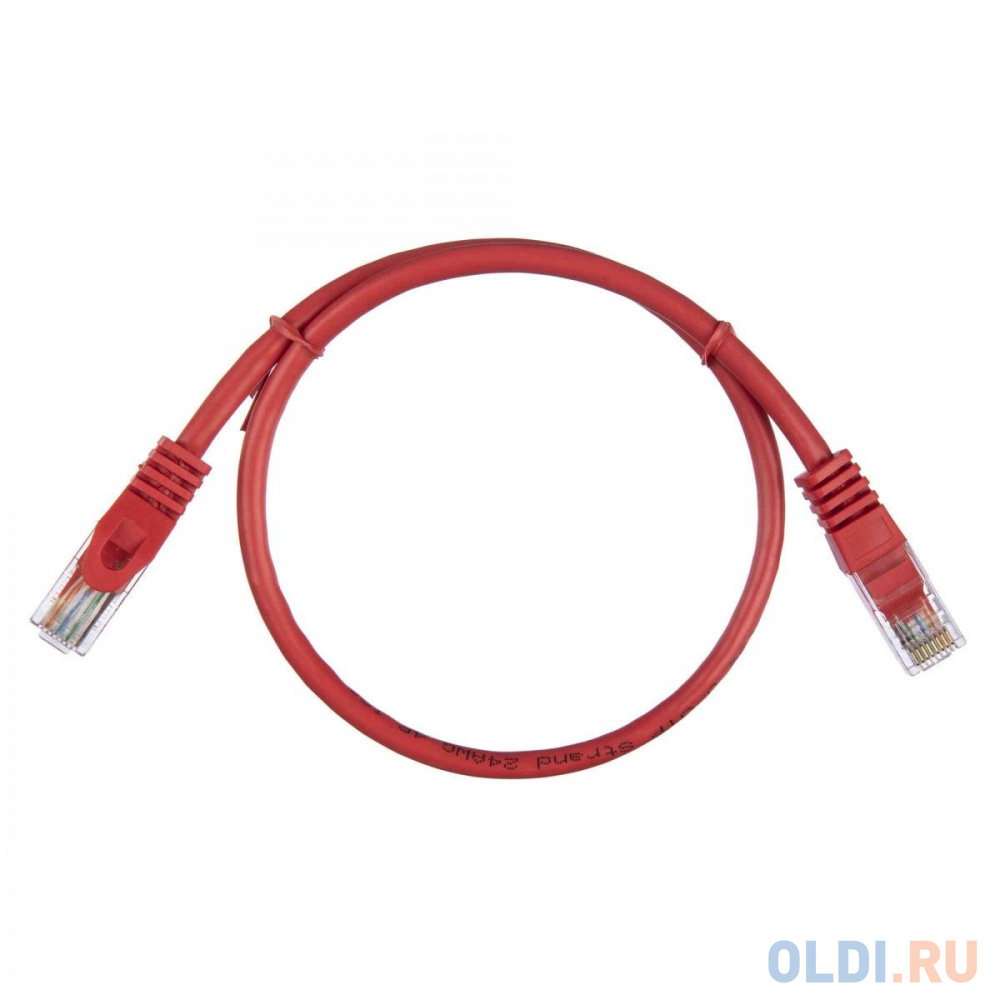 

Патч-корд ACD-LPU5E-5DR [ACD-LPU5E-5DR] Cat5e UTP 24AWG 4Pair, 7/0.18мм CCA Красный, 0.5м, (741388)