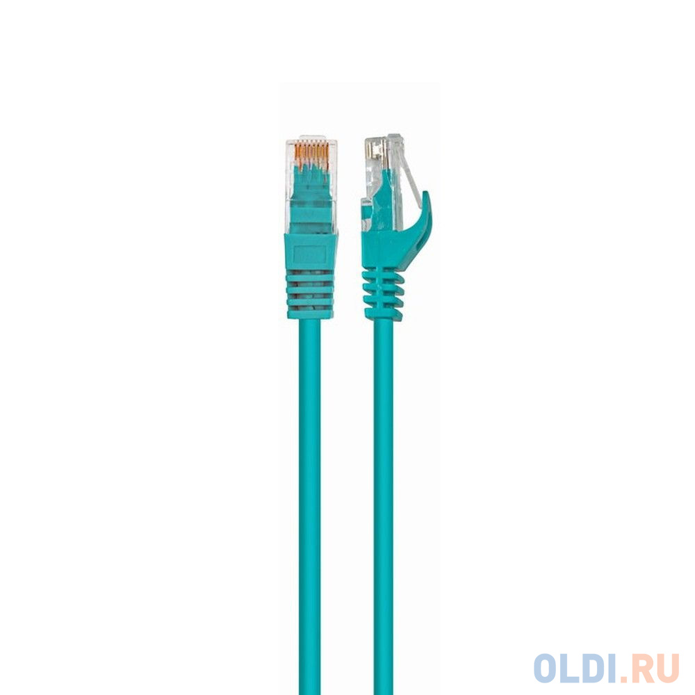 Патч-корд UTP Cablexpert PP6U-0.5M/G кат.6, 0.5м, литой, многожильный (зелёный)