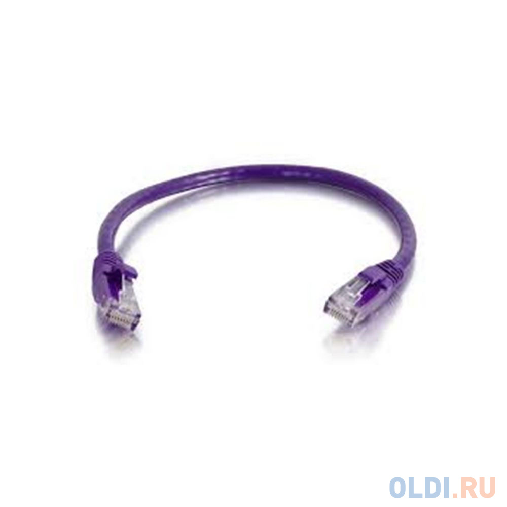 Патч-корд ACD-LPS6AZ-5DP [ACD-LPS6AZ-5DP] Cat6a SSTP 26AWG 4Pair, CU, LSZH, Пурпурный, 0.5м