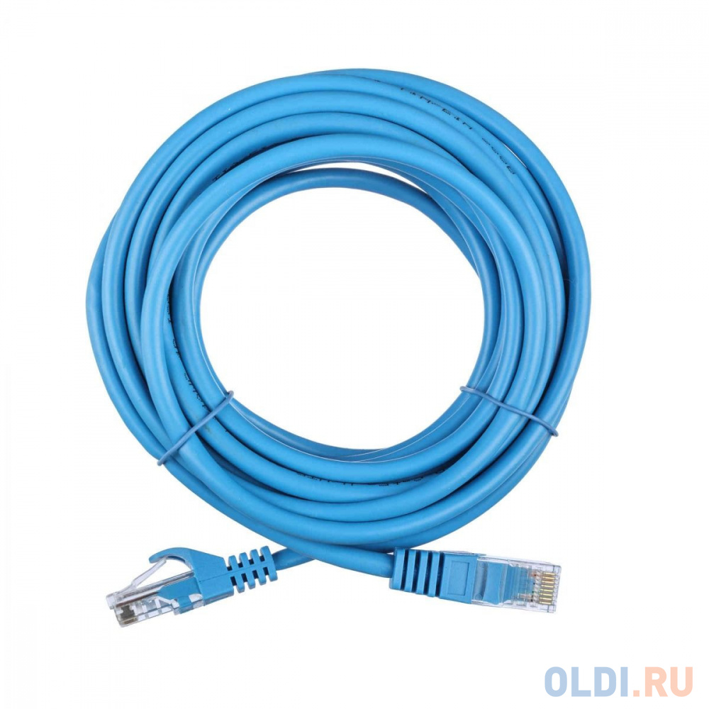 Патч-корд ACD-LPU5E-50L [ACD-LPU5E-50L] Cat5e UTP 24AWG 4Pair, 7/0.18мм CCA Синий, 5.0м, (741647)