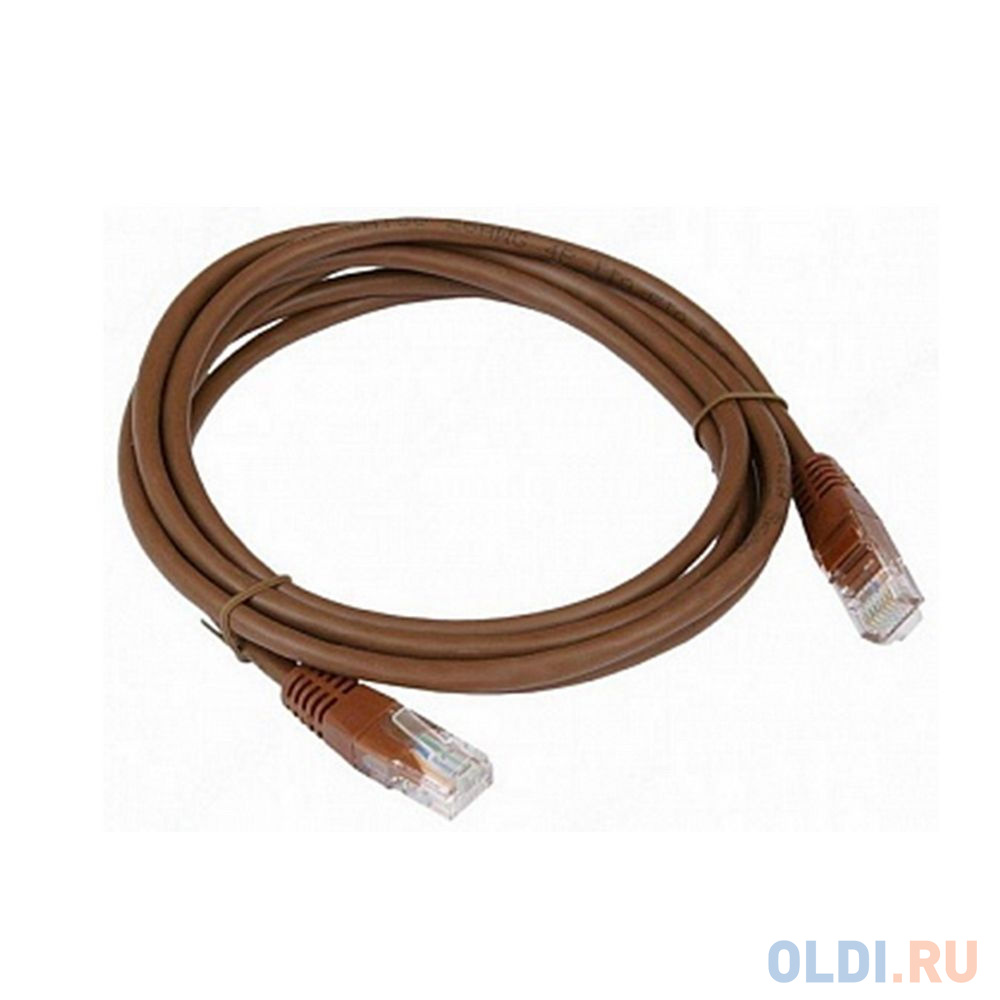 Патч-корд ACD-LPU6Z-50N [ACD-LPU6Z-50N] Cat6 UTP 26AWG 4Pair, CU, LSZH, Коричневый, 5м