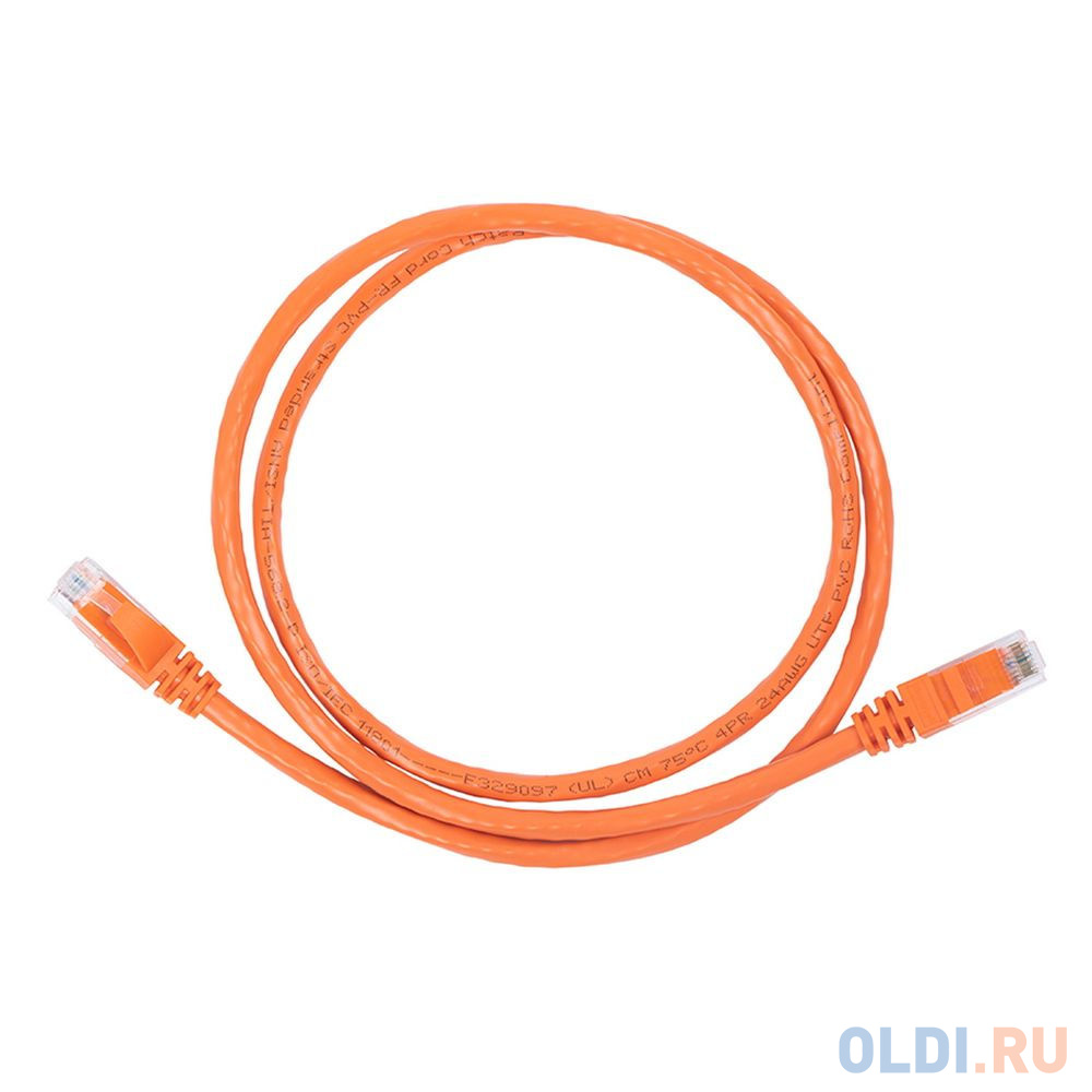 Патч-корд ACD-LPU6Z-15O [ACD-LPU6Z-15O] Cat6 UTP 26AWG 4Pair, CU, LSZH, Оранжевый, 1.5м