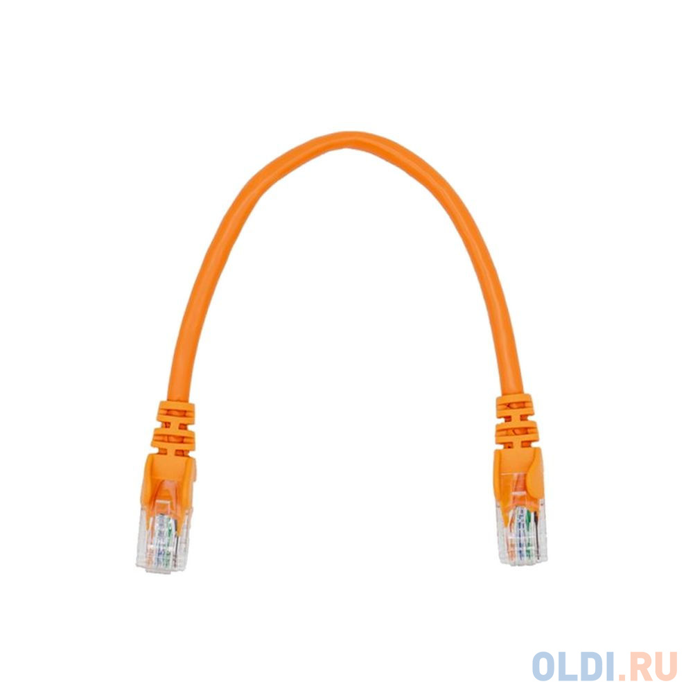 Патч-корд ACD-LPU6Z-5DO [ACD-LPU6Z-5DO] Cat6 UTP 26AWG 4Pair, CU, LSZH, Оранжевый, 0,5м