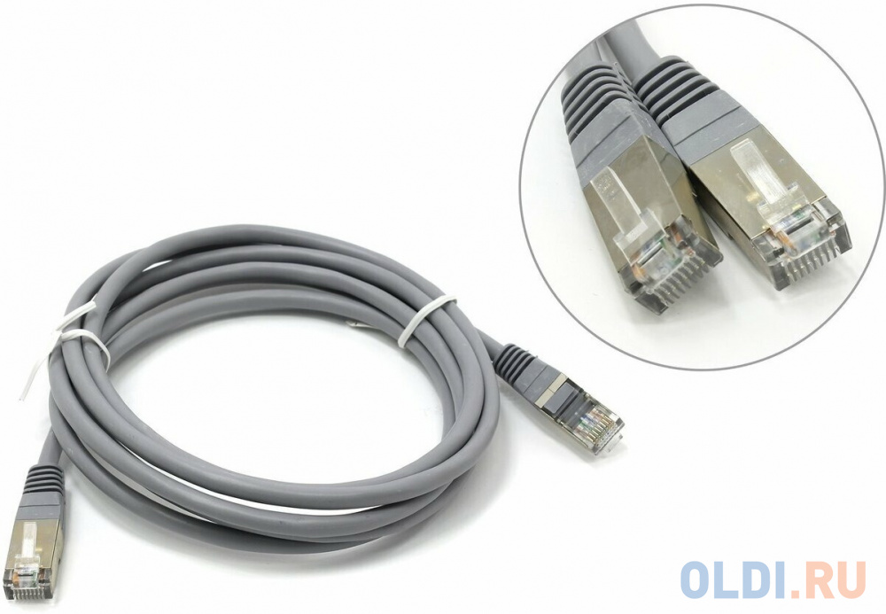 

Exegate EX272308RUS Патч-корд FTP кат. 5e, 2м Exegate серый