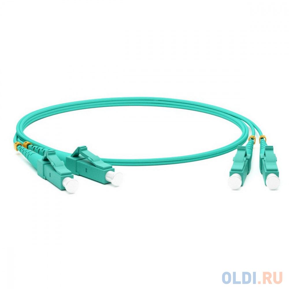 Hyperline FC-D2-503-LC/PR-LC/PR-H-30M-LSZH-AQ Патч-корд волоконно-оптический (шнур) MM 50/125(OM3)