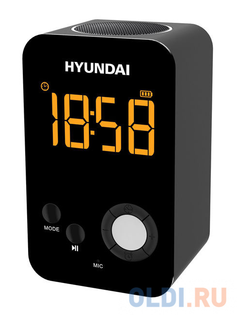 

Радиобудильник Hyundai H-RCL300 чёрный