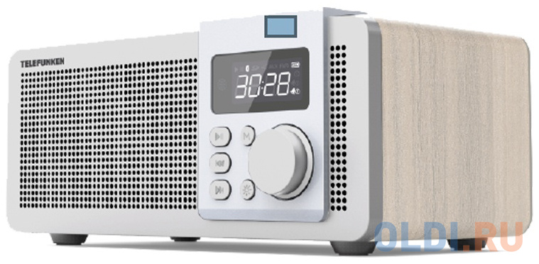 

Радиобудильник Telefunken TF-1583UB светлое дерево