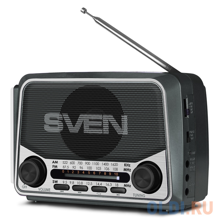  SVEN SRP-525,  (3 , FM/AM/SW, USB, microSD, ,  )
