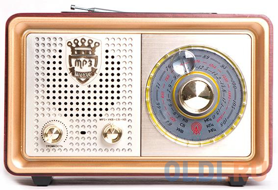 Радиоприемник Сигнал БЗРП РП-324 коричневый