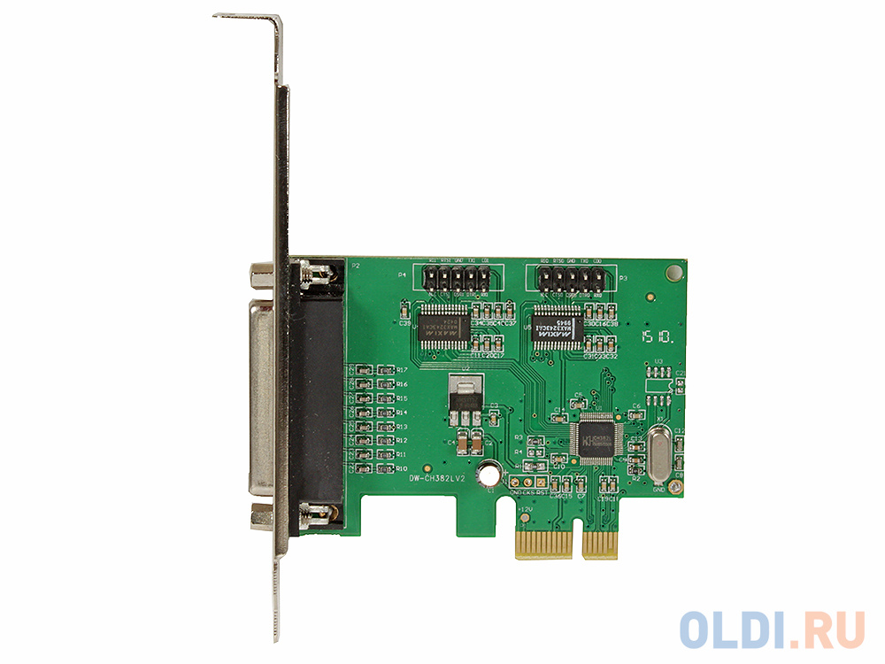 Контроллер ORIENT XWT-PE2S1PV2, PCI-E to COM 2-port + LPT 1-port (WCH CH382) Ret - фото 2