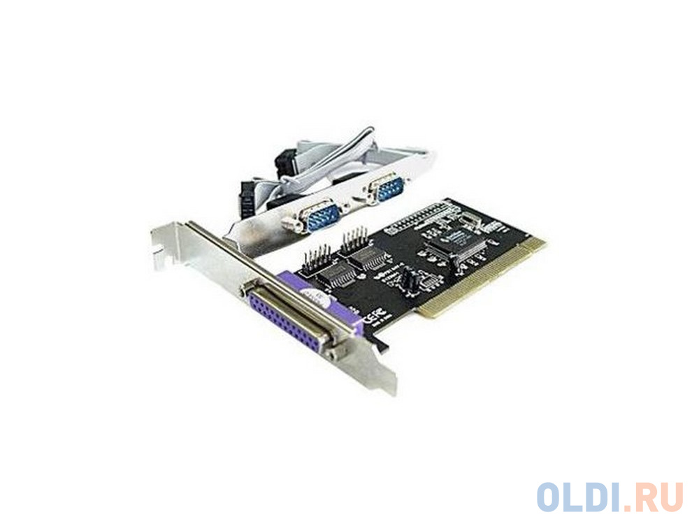 

Контроллер ST-Lab I-420 PCI RS-232 + LPT/EPP , 2 COM Ports 1LPT, PCI, Retail