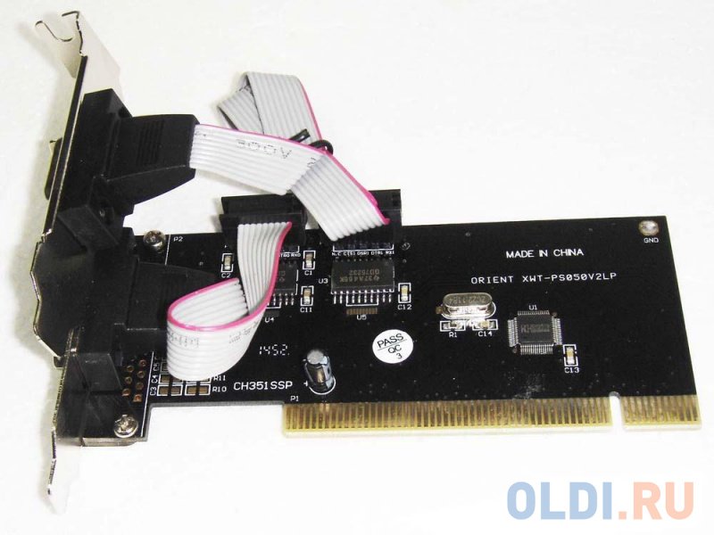 

Контроллер ORIENT XWT-PS050V2LP, PCI to COM 2-port Low Profile (WCH CH351) oem