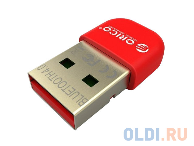 Адаптер USB Bluetooth Orico BTA-403 (красный) USB Bluetooth 4.0 BTA-403-RD - фото 2