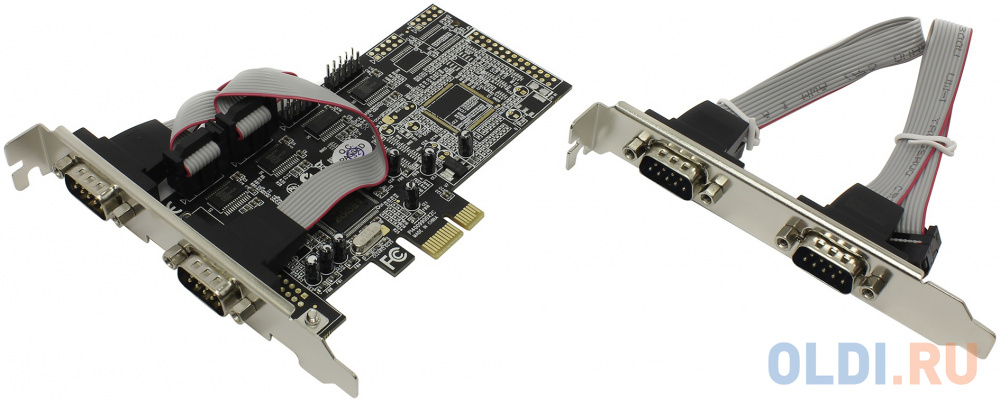 Контроллер PCI-E ST-Lab I-343 4xCOM9M от OLDI