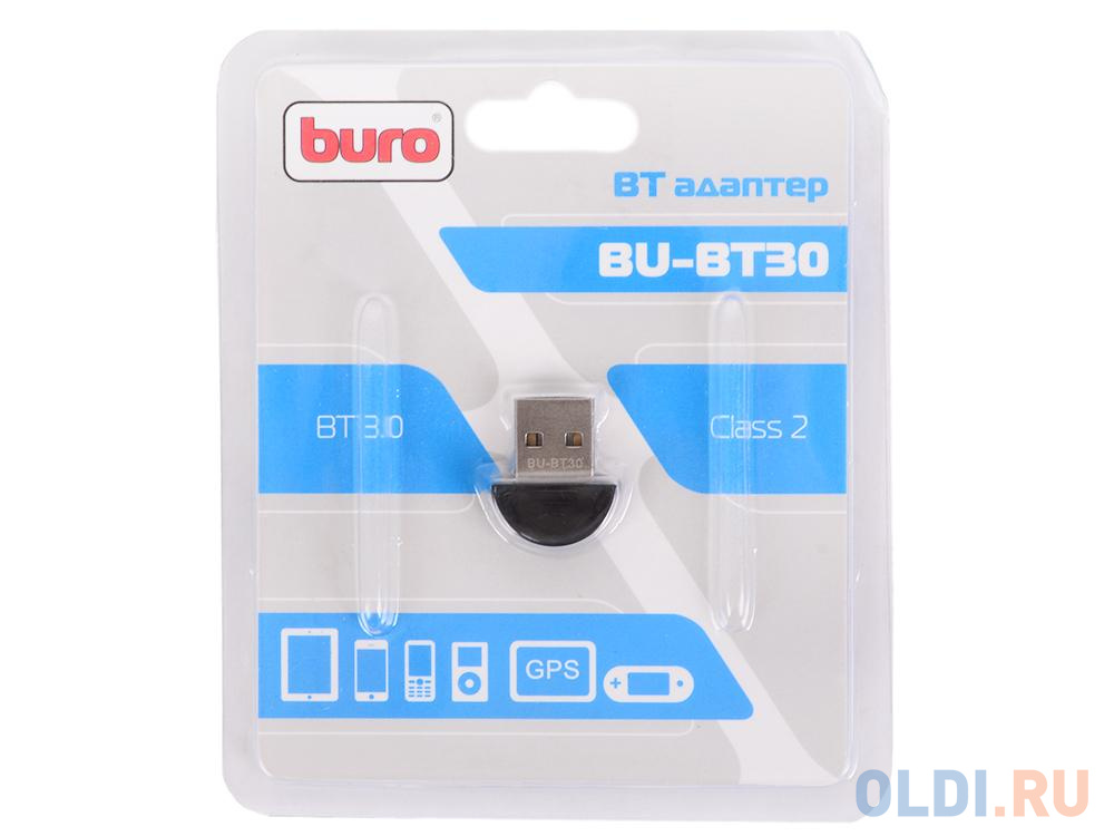 Беспроводной USB адаптер Buro BU-BT30 3Mbps - фото 2