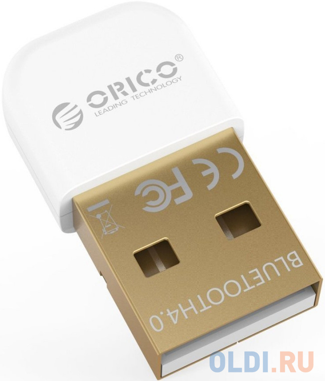 Orico BTA-403-WH  Адаптер USB Bluetooth (белый) - фото 4
