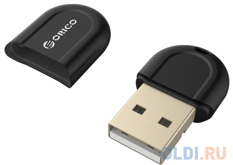 Адаптер USB Bluetooth Orico BTA-408 (кремовый) от OLDI