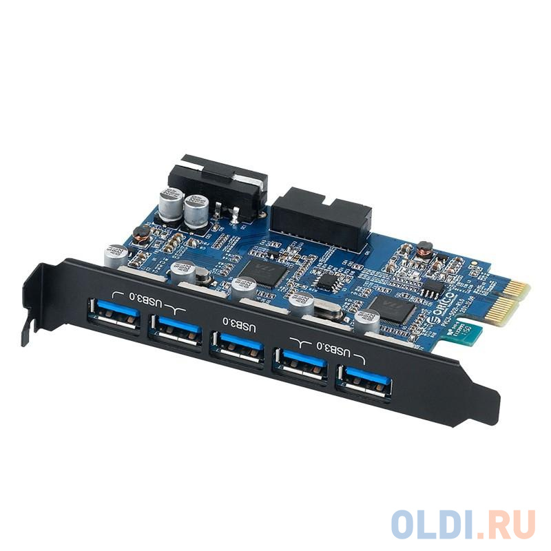 Контроллер PCI-E Orico PVU3-5O2I USB3.0 - фото 1