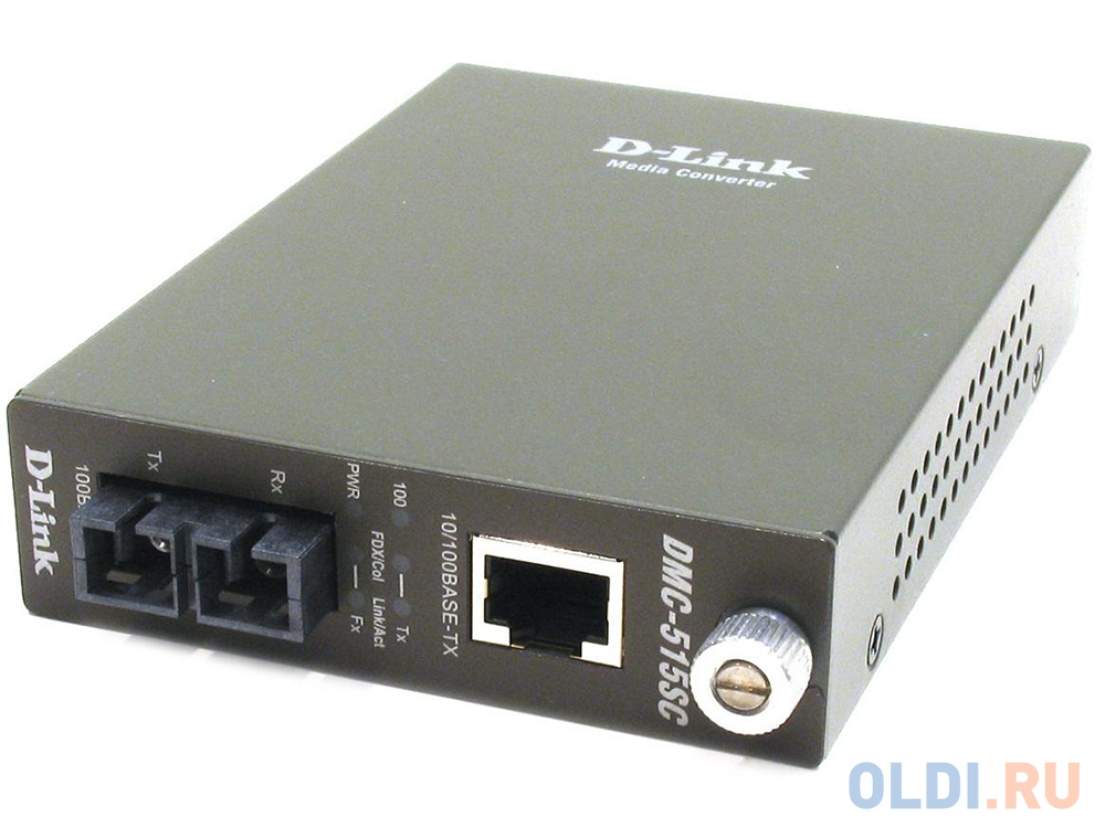 Медиаконвертер D-LINK DMC-515SC медиаконвертер tp link mc220l гигабитный ethernet медиаконвертер