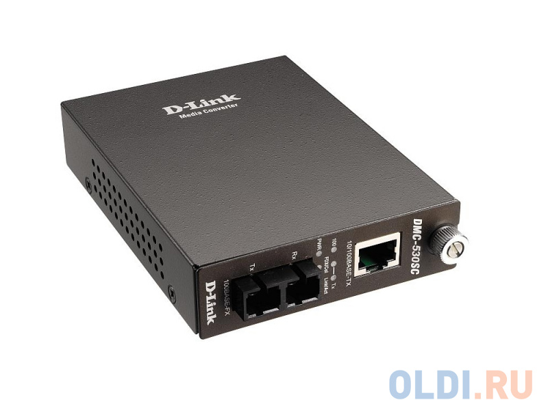 

Медиаконвертер D-Link DMC-530SC/D6A Медиаконвертер с 1 портом 10/100Base-TX и 1 портом 100Base-FX с разъемом SC для одномодового оптического кабеля (д