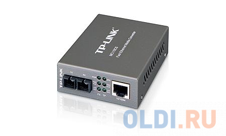 Медиаконвертер TP-LINK MC110CS Медиаконвертер Fast Ethernet медиаконвертер tp link tl fc111b 20 wdm 10 100mbit rj45 до 20km