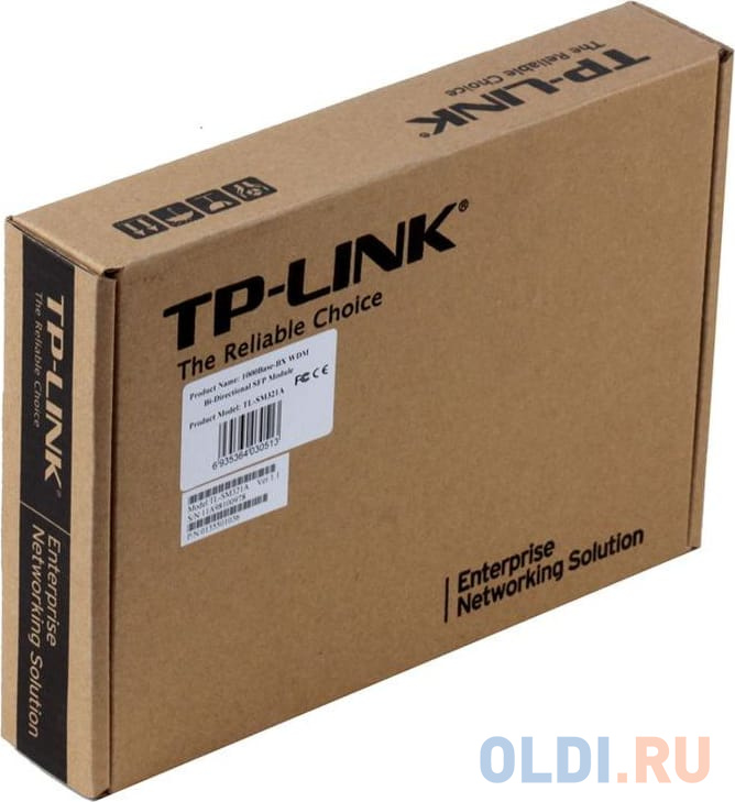 Медиаконвертер TP-LINK TL-SM321A 1000Base-BX WDM двунаправленный SFP модуль от OLDI