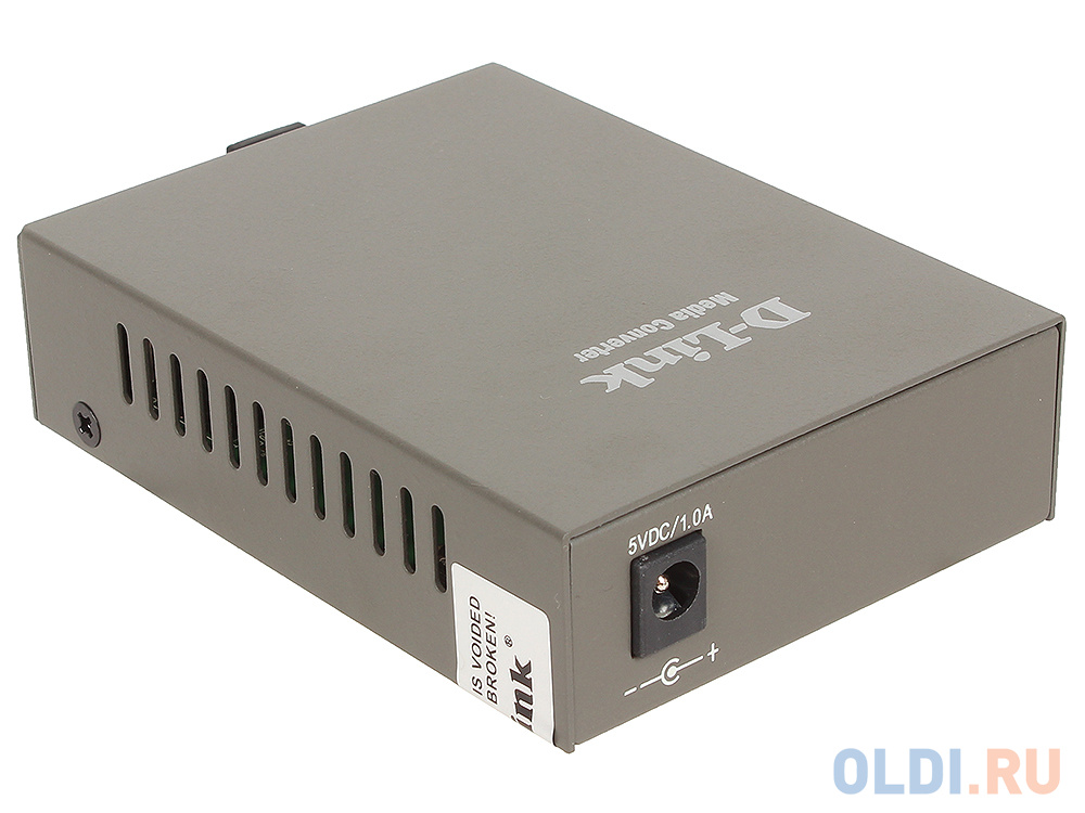 Медиаконвертер D-Link DMC-F15SC/A1A Медиаконвертер с 1 портом 10/100Base-TX и 1 портом 100Base-FX с разъемом SC для одномодового оптического кабеля (д фото