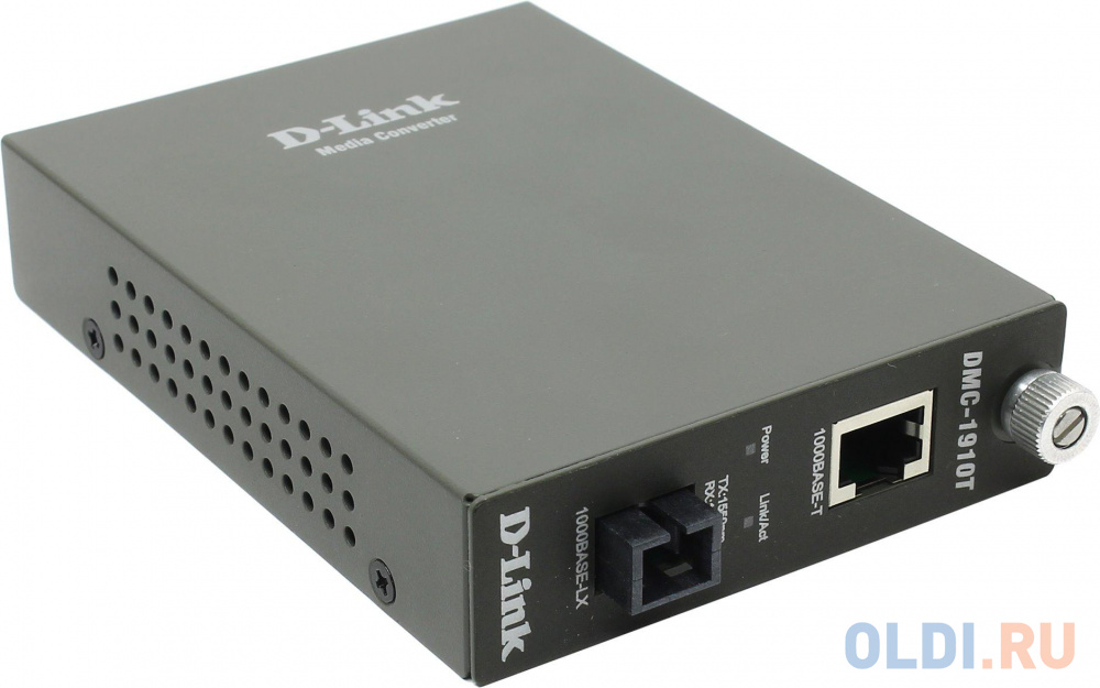 Медиаконвертер D-LINK DMC-1910T/A9A медиаконвертер tp link mc111cs wdm медиаконвертер fast ethernet