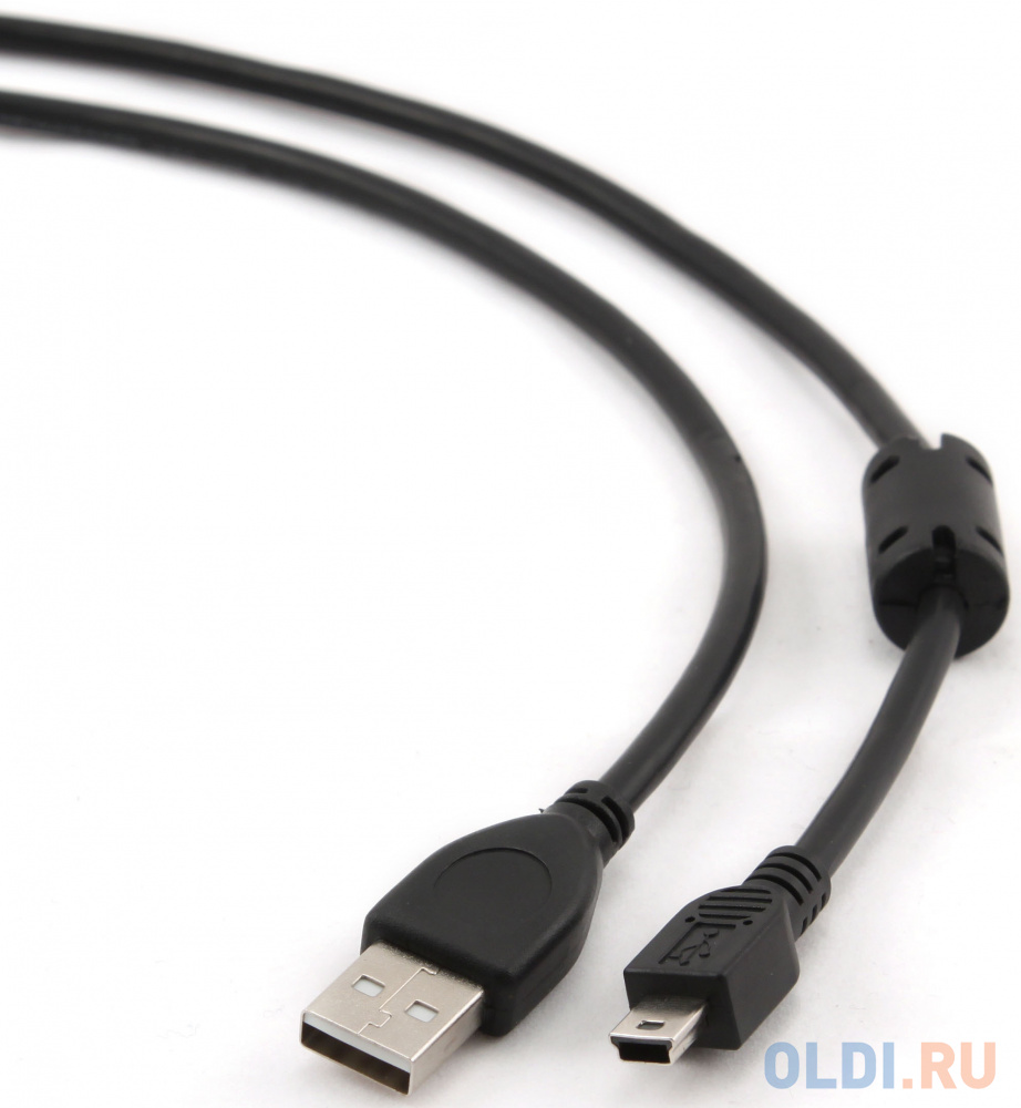 

Кабель miniUSB 1.8м Gembird круглый черный