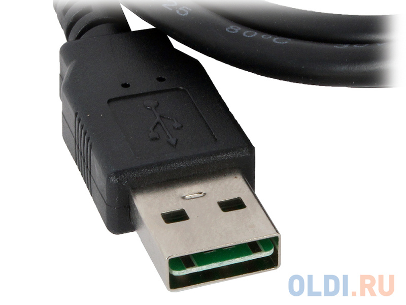 Кабель miniUSB 1м Gembird круглый черный фото